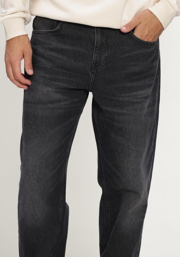 LES DEUX Heren Jeans Ryder Washed Denim Jeans Zwart - Foto 3