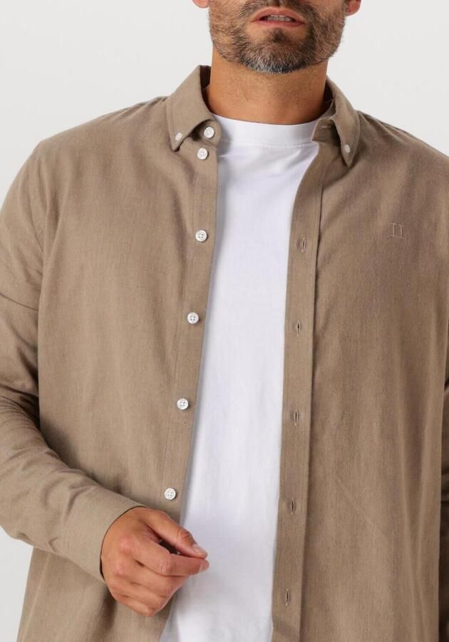 LES DEUX Heren Overhemden Desert Reg Shirt Beige - Foto 3