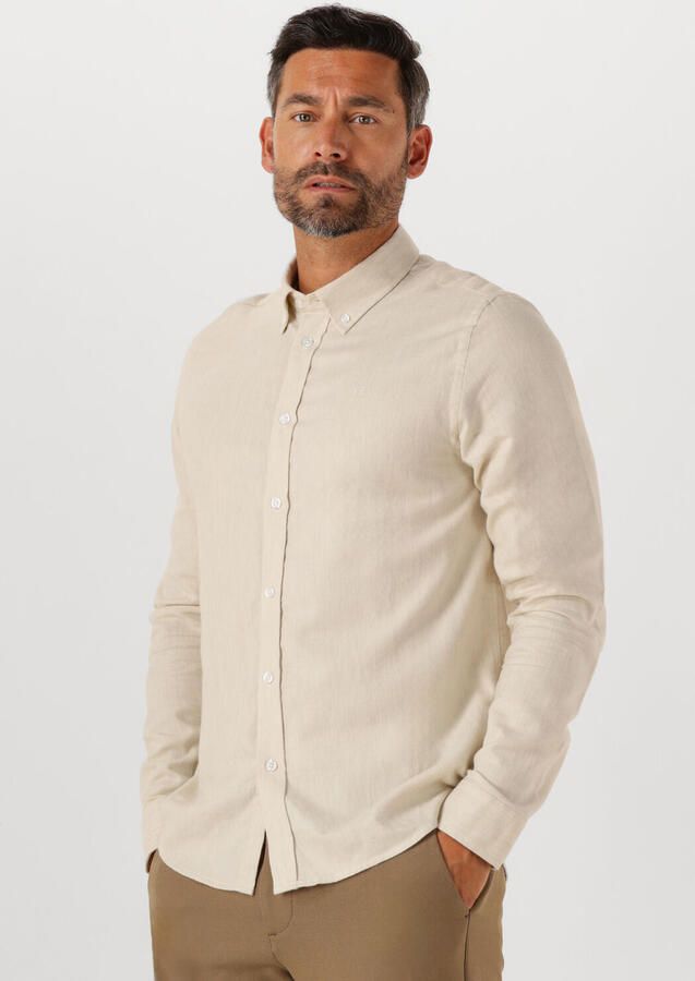 LES DEUX Heren Overhemden Desert Reg Shirt Beige - Foto 4