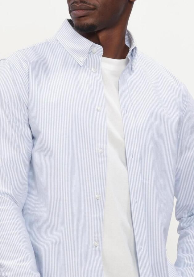 LES DEUX Heren Overhemden Konrad Oxford Shirt Men Lichtblauw - Foto 4