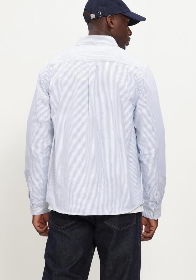 LES DEUX Heren Overhemden Konrad Oxford Shirt Men Lichtblauw - Foto 3