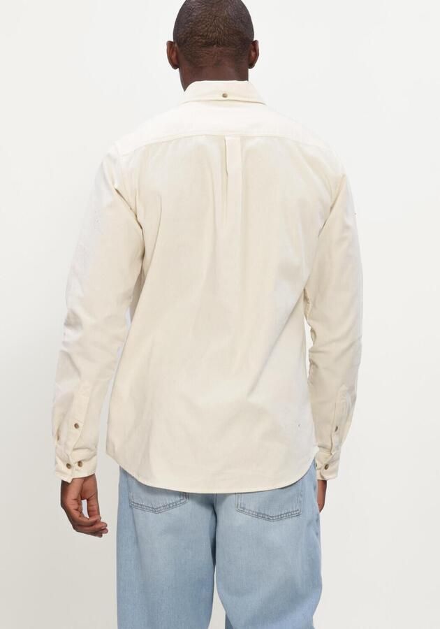 LES DEUX Heren Overhemden Pinwale Corduroy Shirt Gebroken Wit - Foto 3