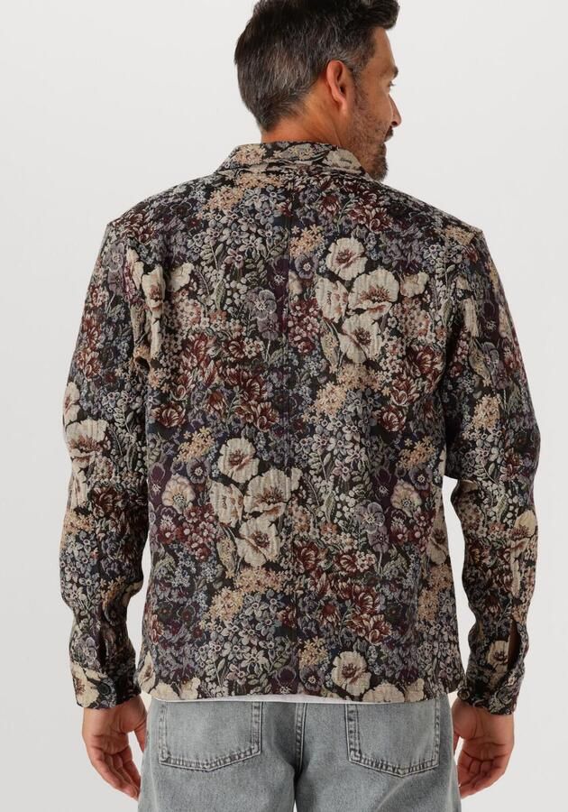 LES DEUX Heren Overshirts Hugh Jacquard Overshirt Multi - Foto 2