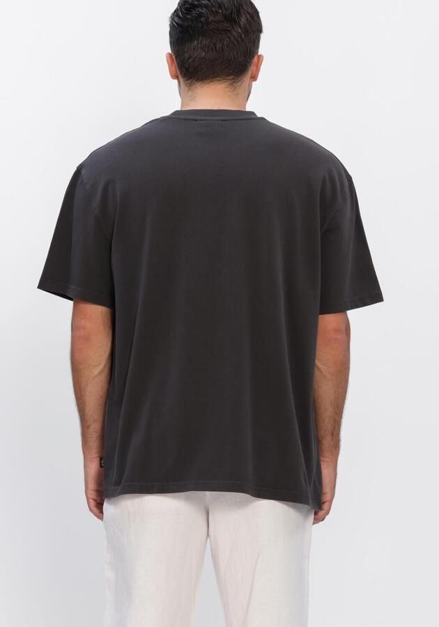 LES DEUX Heren Polo's & T-shirts Cole Mini Blake T-shirt Donkergrijs - Foto 3