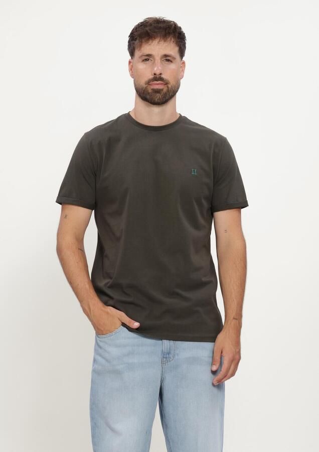 LES DEUX Heren Polo's & T-shirts Core Seasonal T-shirt Khaki