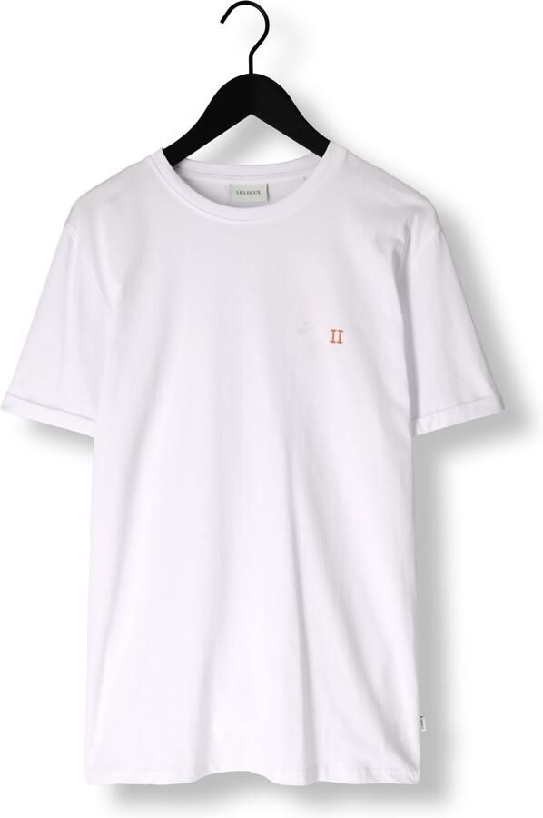 LES DEUX Heren Polo's & T-shirts Norregaard T-shirt Wit - Foto 2