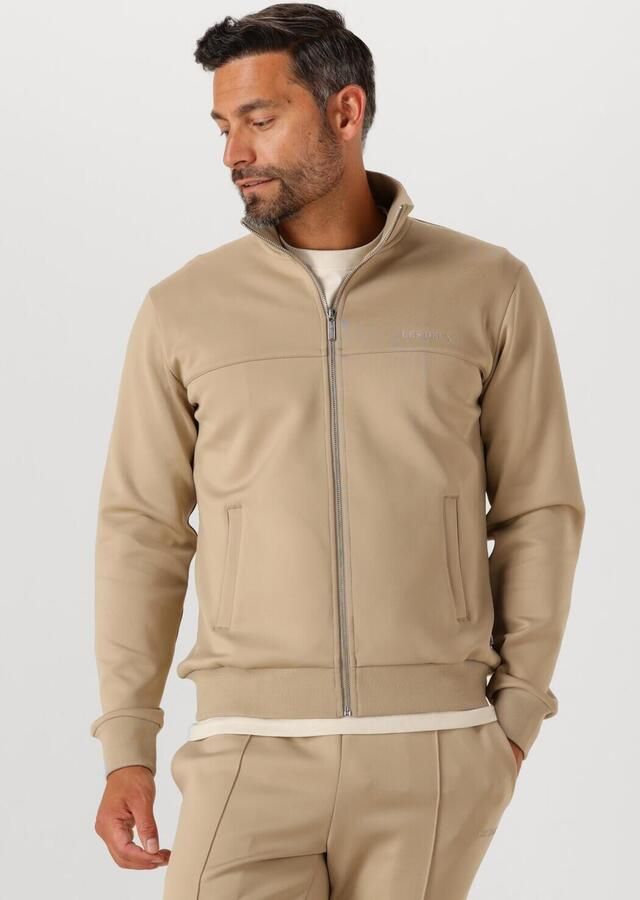 LES DEUX Heren Truien & Vesten Ballier Track Jacket Beige - Foto 4