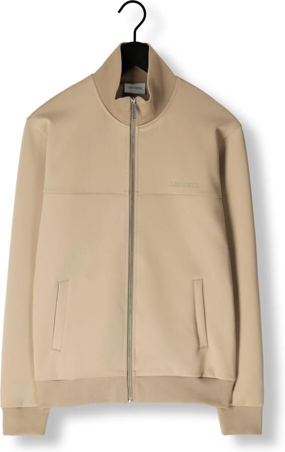 LES DEUX Heren Truien & Vesten Ballier Track Jacket Beige - Foto 3