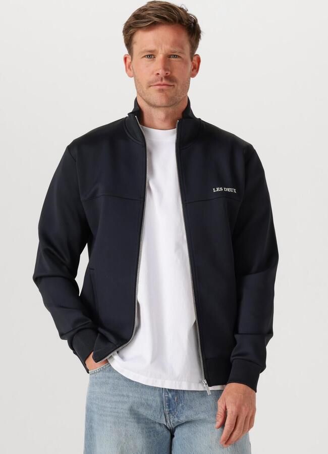 LES DEUX Heren Truien & Vesten Ballier Track Jacket Donkerblauw - Foto 4