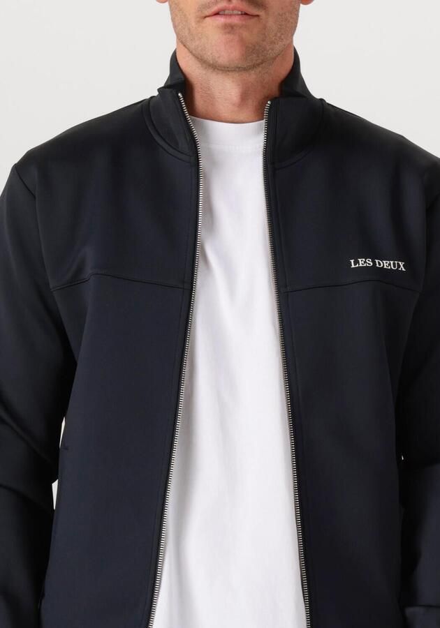 LES DEUX Heren Truien & Vesten Ballier Track Jacket Donkerblauw