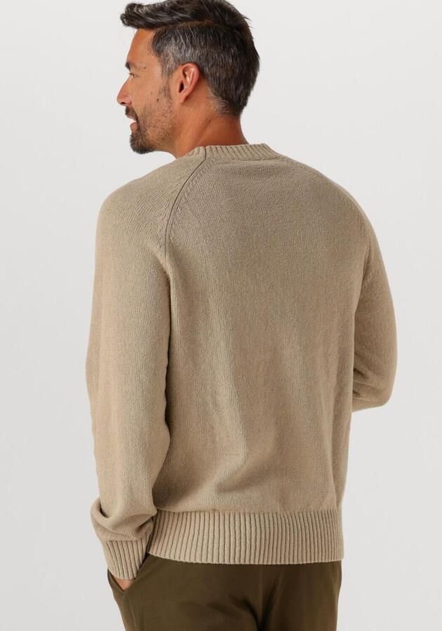LES DEUX Heren Truien & Vesten Brad Roundneck Knit Zand