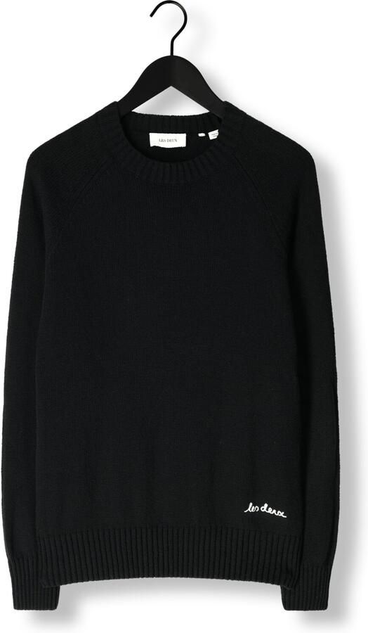 LES DEUX Heren Truien & Vesten Brad Roundneck Knit Zwart - Foto 3