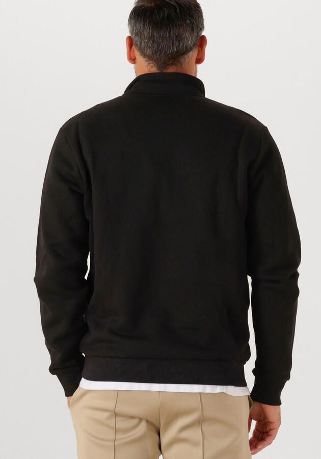 LES DEUX Heren Truien & Vesten Felipe Patch Half Zip Zwart