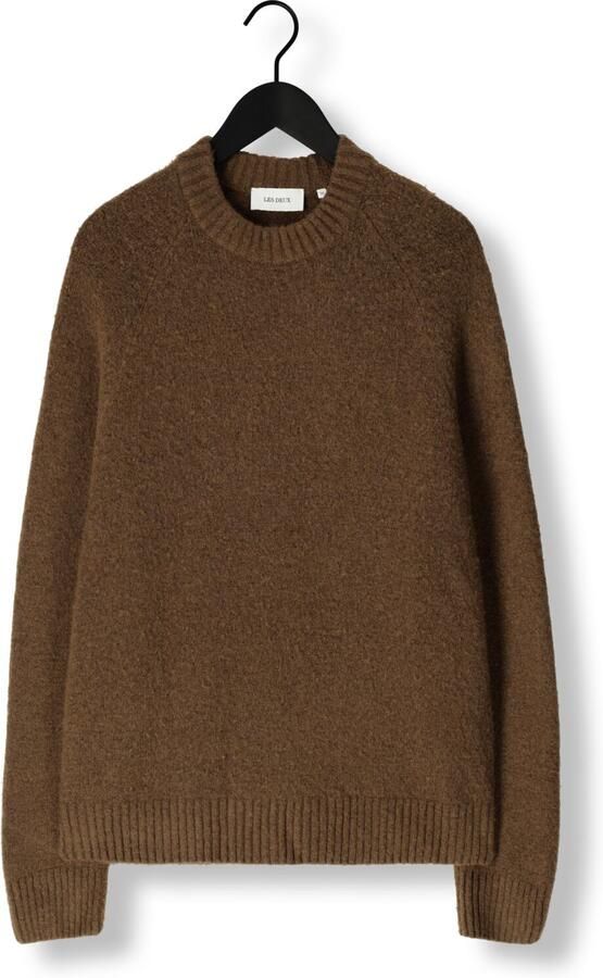 LES DEUX Heren Truien & Vesten Gilbert Crewneck Knit Bruin - Foto 3