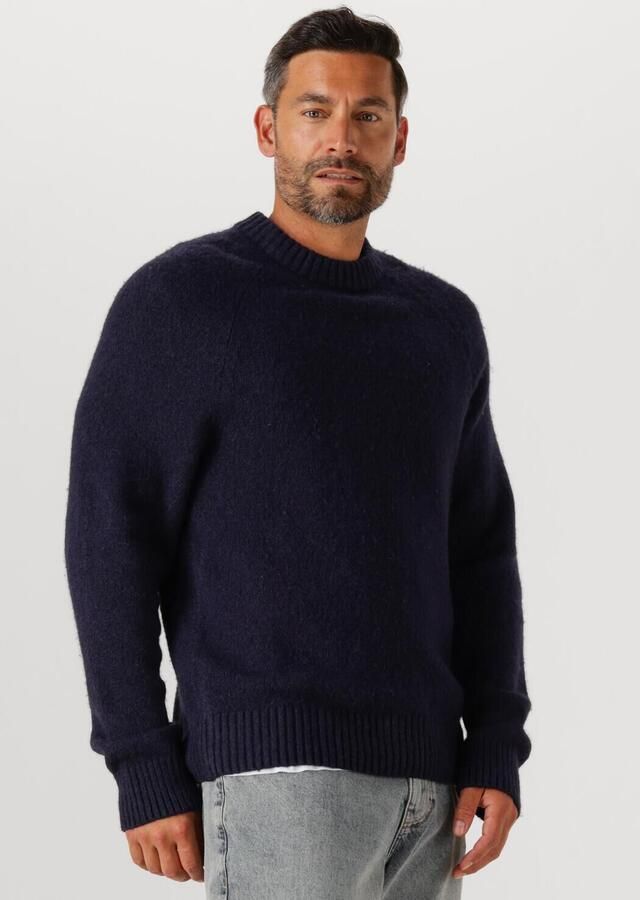 LES DEUX Heren Truien & Vesten Gilbert Crewneck Knit Donkerblauw - Foto 4