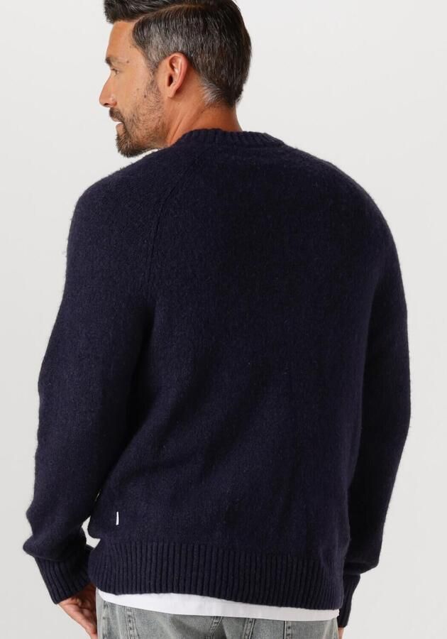 LES DEUX Heren Truien & Vesten Gilbert Crewneck Knit Donkerblauw
