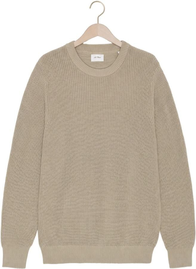 LES DEUX Heren Truien & Vesten Rib Crewneck Knit Beige - Foto 2