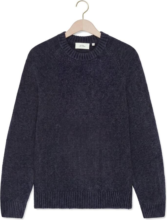 LES DEUX Heren Truien & Vesten Soft Roundneck Knit Donkerblauw - Foto 2