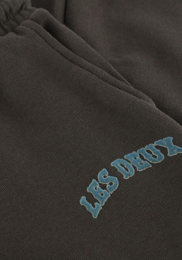 LES DEUX Jongens Broeken Brady Western Sweatpants Antraciet - Foto 2