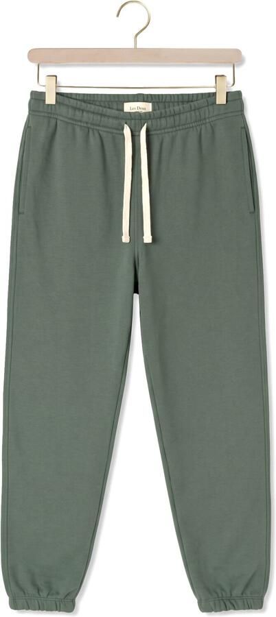 LES DEUX Jongens Broeken Service Sweatpants Groen