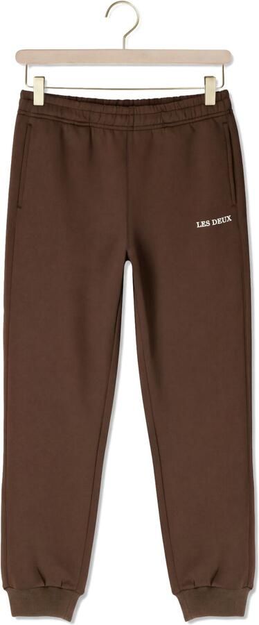 LES DEUX Jongens Broeken Track Sweatpants Bruin