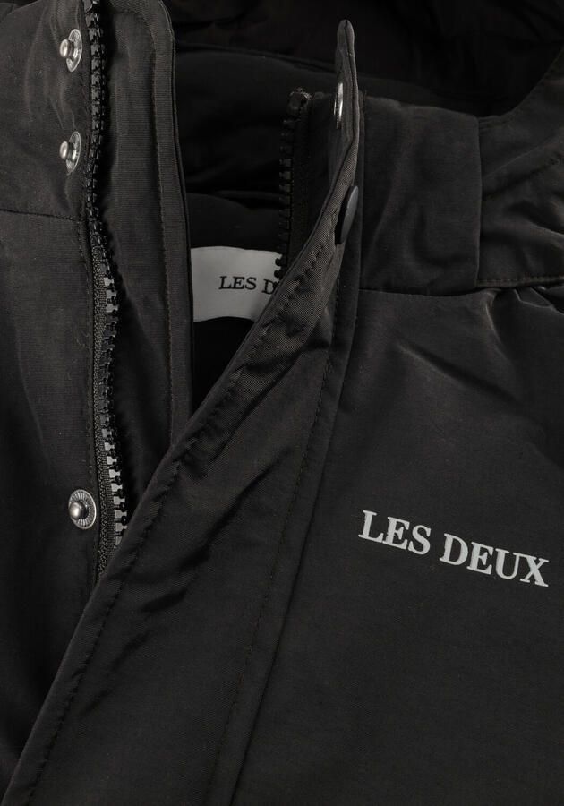 LES DEUX Jongens Jassen Nate Solid Padded Coat Kids Zwart