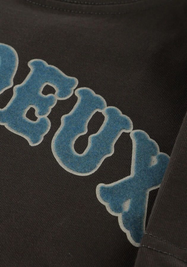 LES DEUX Jongens Polo's & T-shirts Brady Western T-shirt Donkergrijs - Foto 2