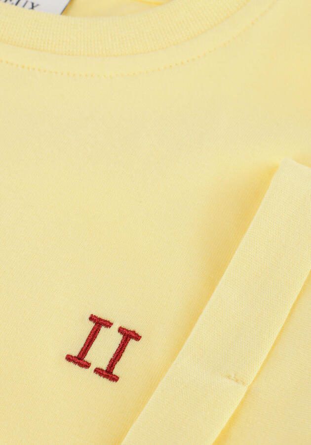 LES DEUX Jongens Polo's & T-shirts Norregaard Contrast T-shirt Geel - Foto 3