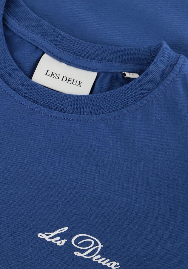 LES DEUX Jongens Polo's & T-shirts West Side T-shirt Kids Blauw - Foto 2