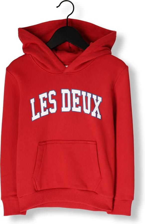 LES DEUX Jongens Truien & Vesten Aidan Hoodie Kids Rood - Foto 2