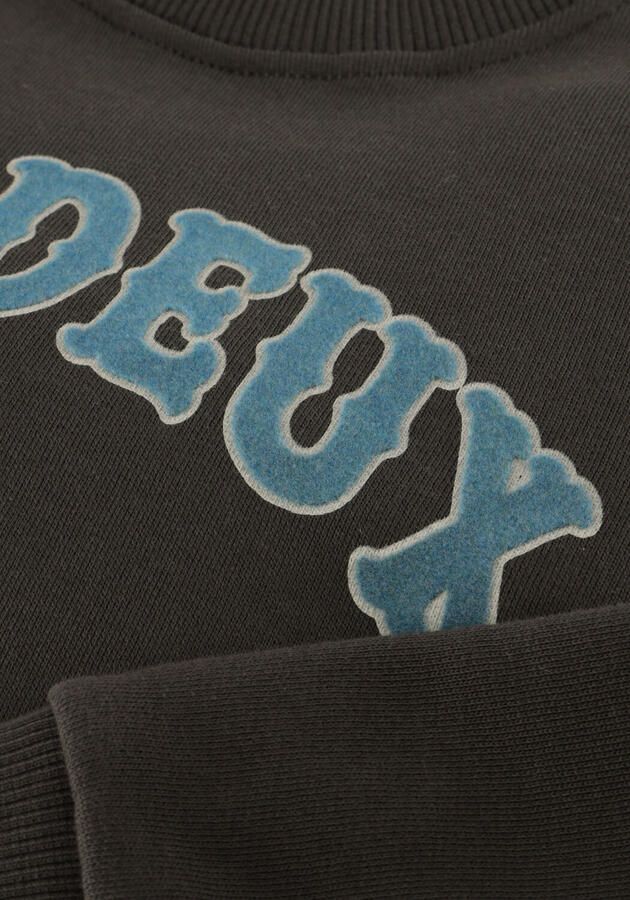 LES DEUX Jongens Truien & Vesten Brady Western Sweatshirt Antraciet - Foto 2