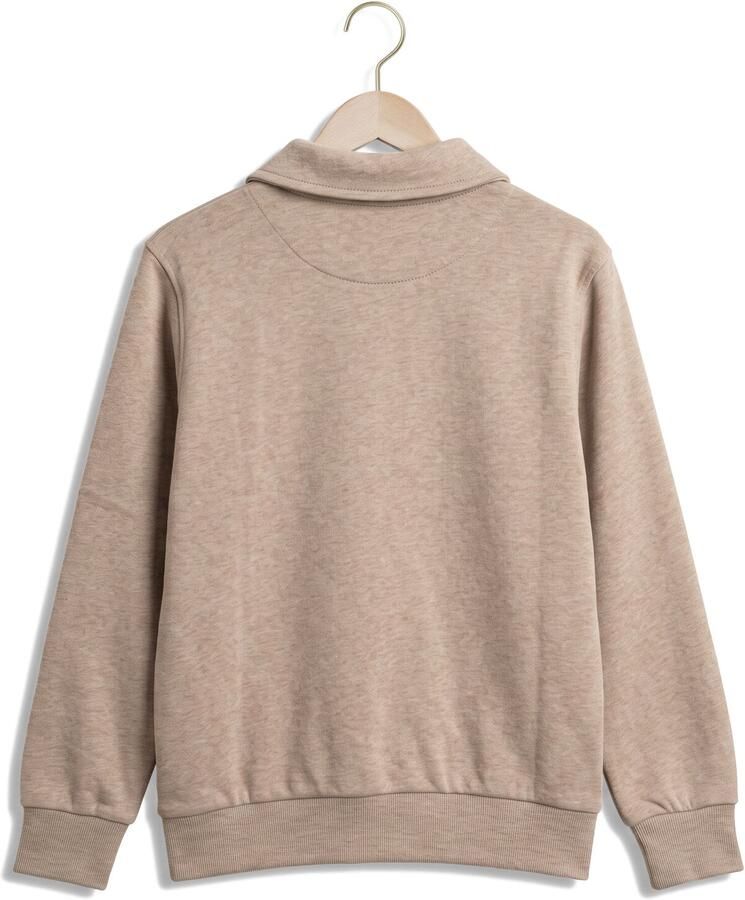LES DEUX Jongens Truien & Vesten College Rugby Polo Sweatshirt Taupe - Foto 2