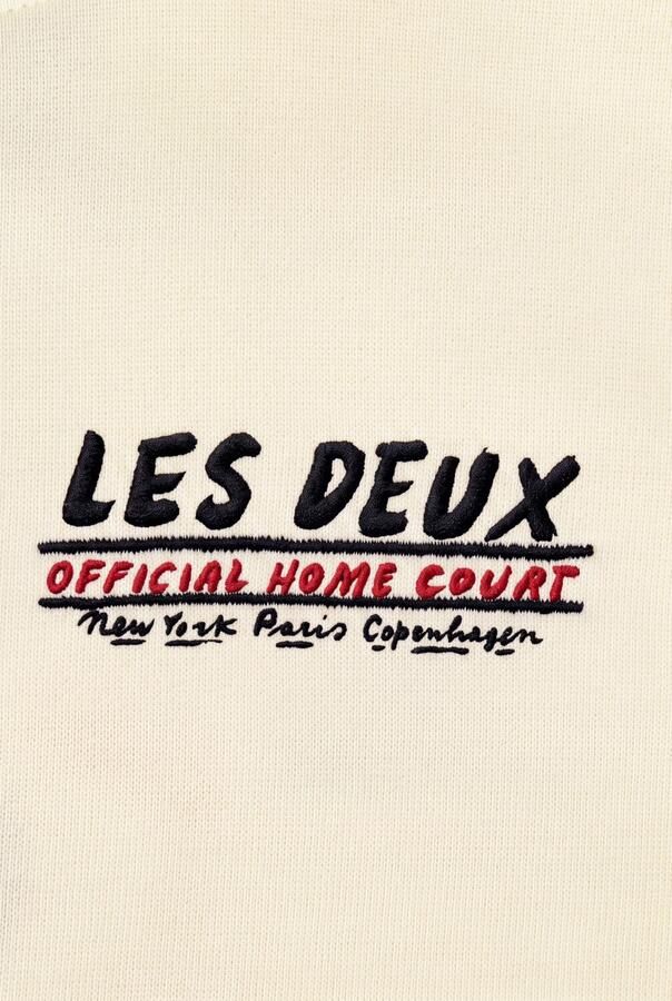 LES DEUX Jongens Truien & Vesten Record Sweatshirt Creme - Foto 3