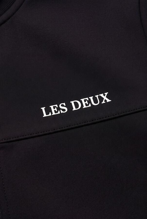 LES DEUX Jongens Truien & Vesten Track Jacket Zwart - Foto 2