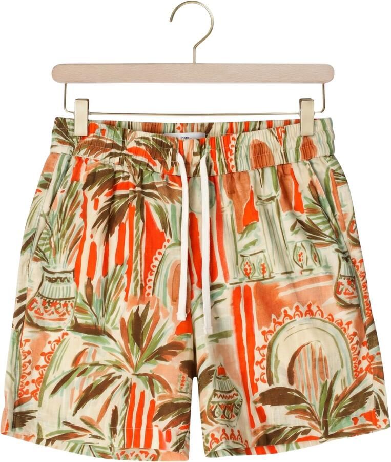 LES DEUX Jongens Zwemkleding Palm Aop Shorts Multi
