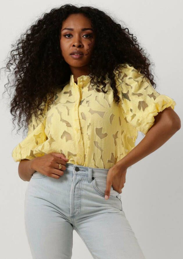 Levete Room Aster 2 French Vanilla Shirt Yellow Dames