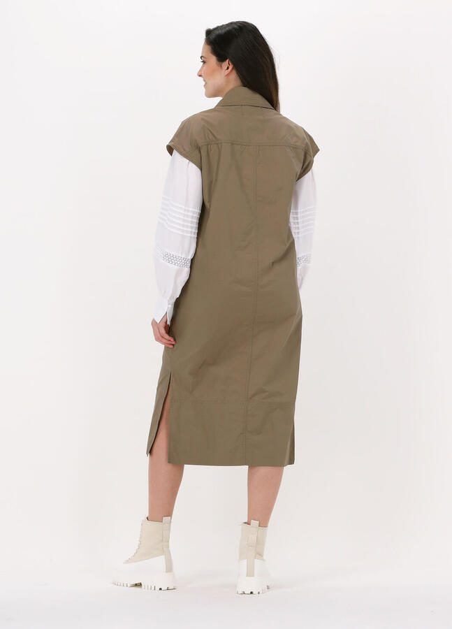 LEVETE ROOM Dames Blazers Marilyn 8 Waistcoat Khaki - Foto 2