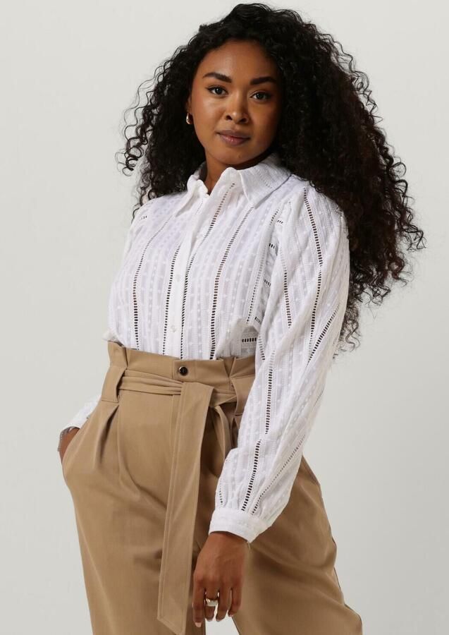 LEVETE ROOM Dames Blouses Alaya 1 Wit - Foto 4