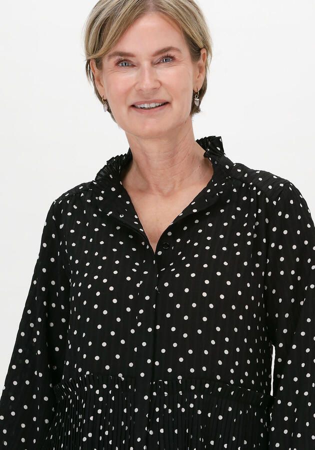 LEVETE ROOM Dames Blouses Pam 3 Top Zwart - Foto 2