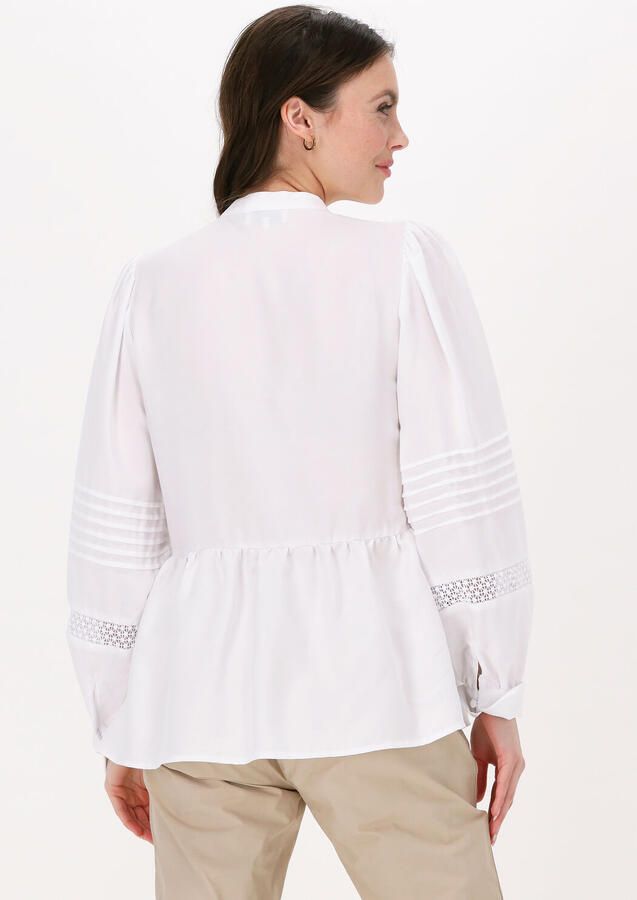 LEVETE ROOM Dames Blouses Robbyn 1 Shirt Wit
