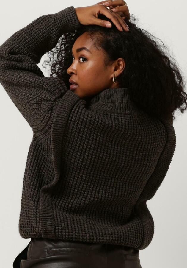 LEVETE ROOM Dames Truien & Vesten Lr-kalima 15 Pullover Bruin - Foto 3