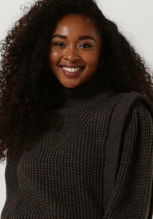 LEVETE ROOM Dames Truien & Vesten Lr-kalima 15 Pullover Bruin - Foto 2