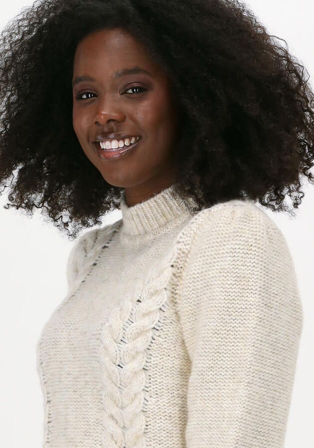 LEVETE ROOM Dames Truien & Vesten Parvin 2 Pullover Ecru - Foto 2