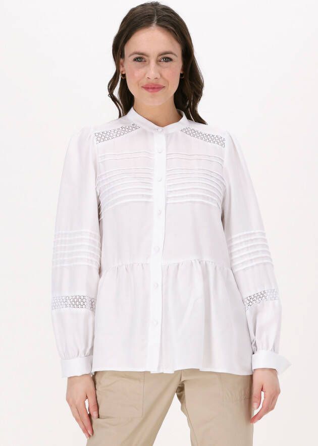LEVETE ROOM Dames Blouses Robbyn 1 Shirt Wit