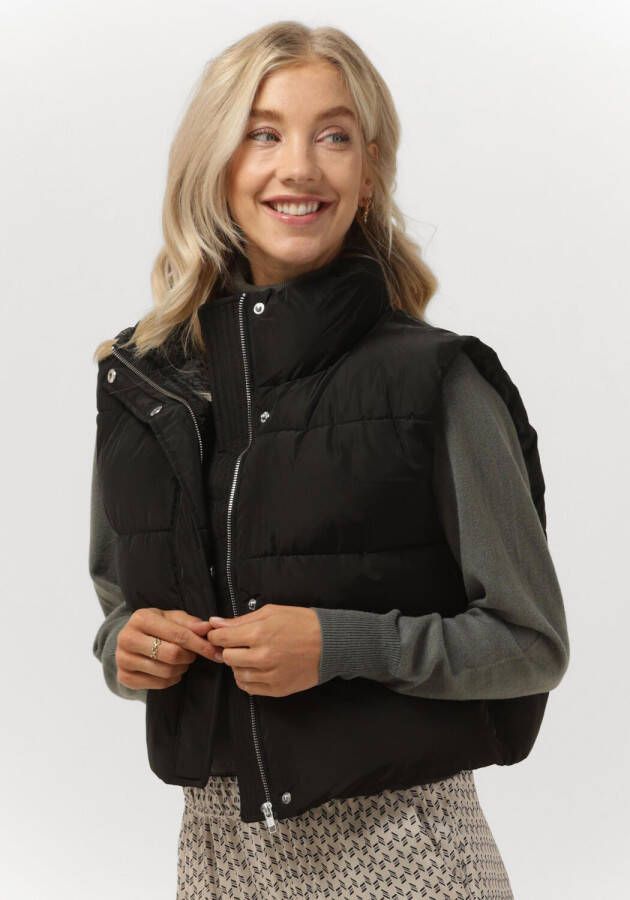 Levete Room Zwarte Bodywarmer Lr-gibella 19 Waistcoat