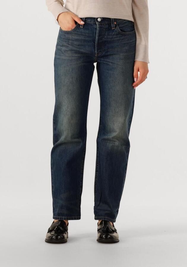 LEVI'S Dames Jeans 501 90's Educate In Arts Selvedge Donkerblauw - Foto 4