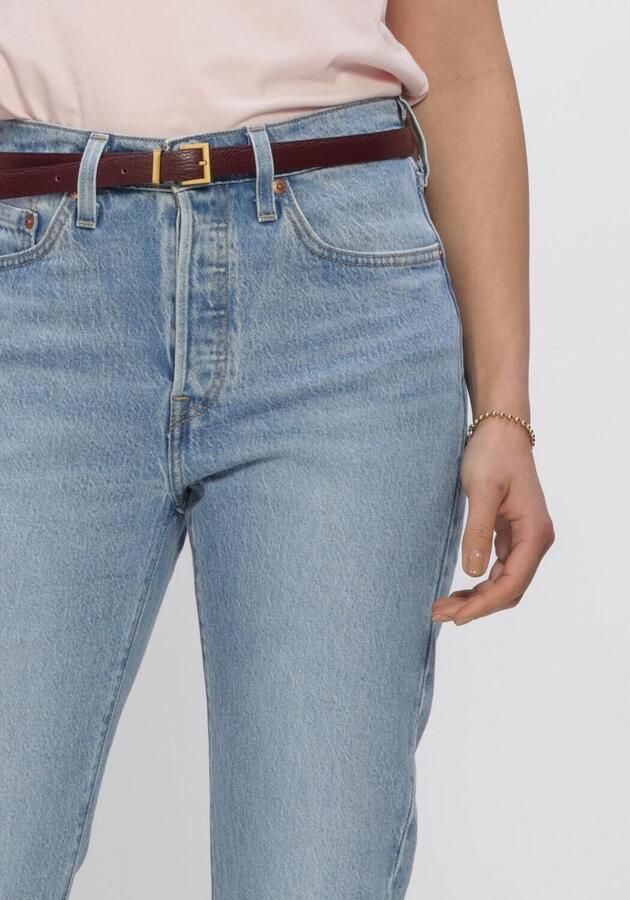 Levi's 300 Jeans met labelpatch van leer model '501 JEANS FOR WOMEN' Model '501 JEANS' - Foto 3