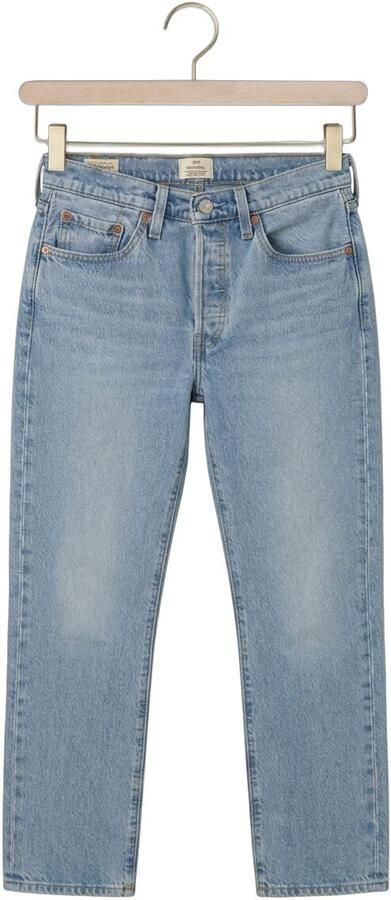 Levi's 300 Jeans met labelpatch van leer model '501 JEANS FOR WOMEN' Model '501 JEANS' - Foto 4
