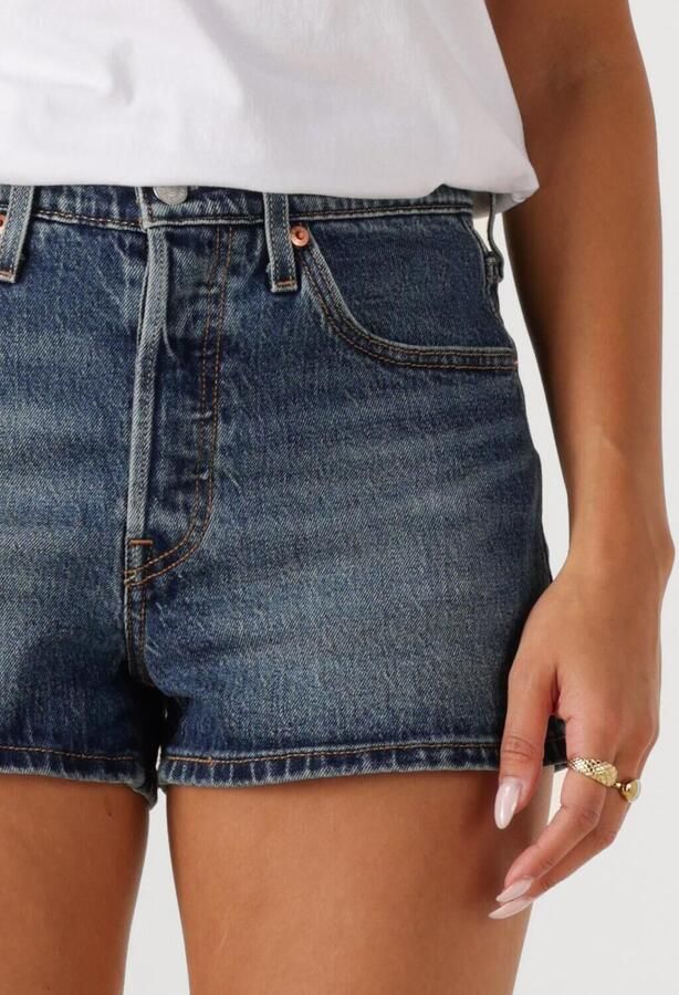 LEVI'S Dames Jeans 501 Original Short Broken Midnight No Blauw - Foto 3