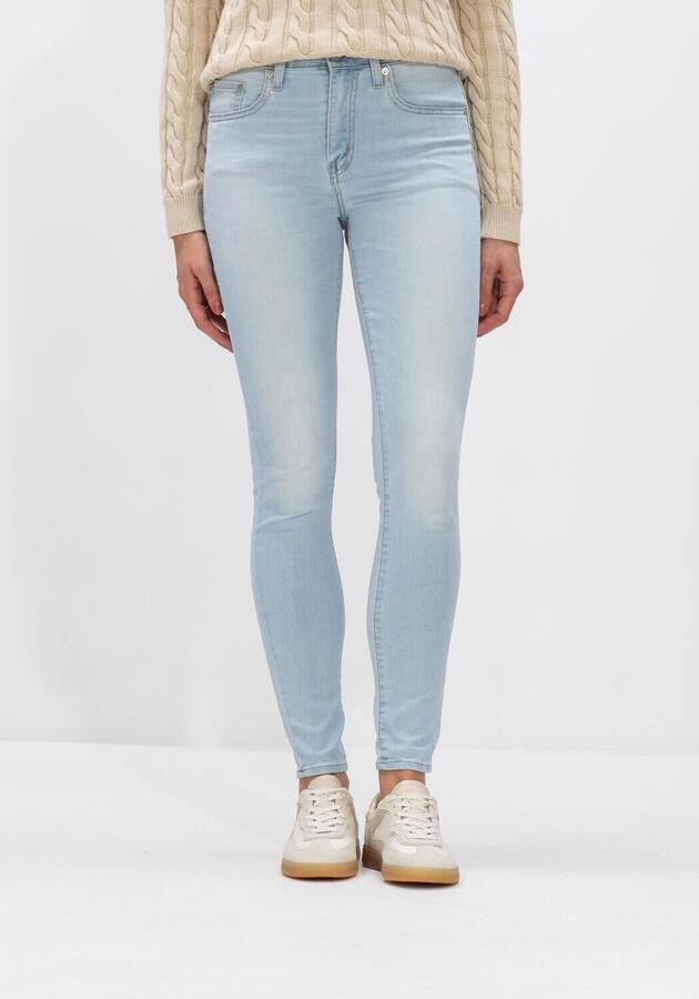 LEVI'S Dames Jeans 721 High Rise Skinny Lichtblauw